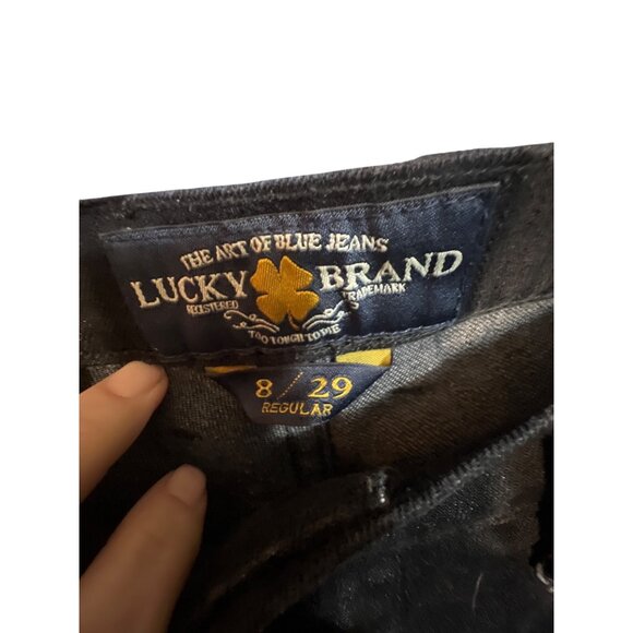 Lucky Brand Womens Bootcut Sofia Black Jeans Size 8/29 Regular - Picture 3 of 4